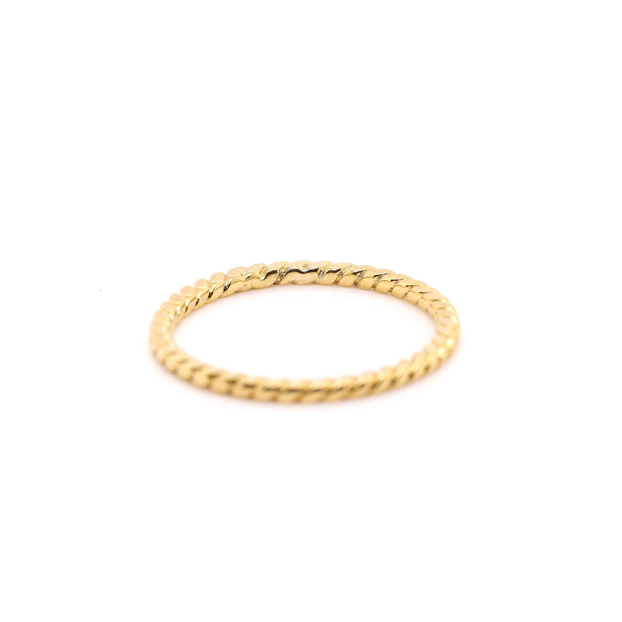 Women's 14K Yellow Gold Ladies Band For Sale