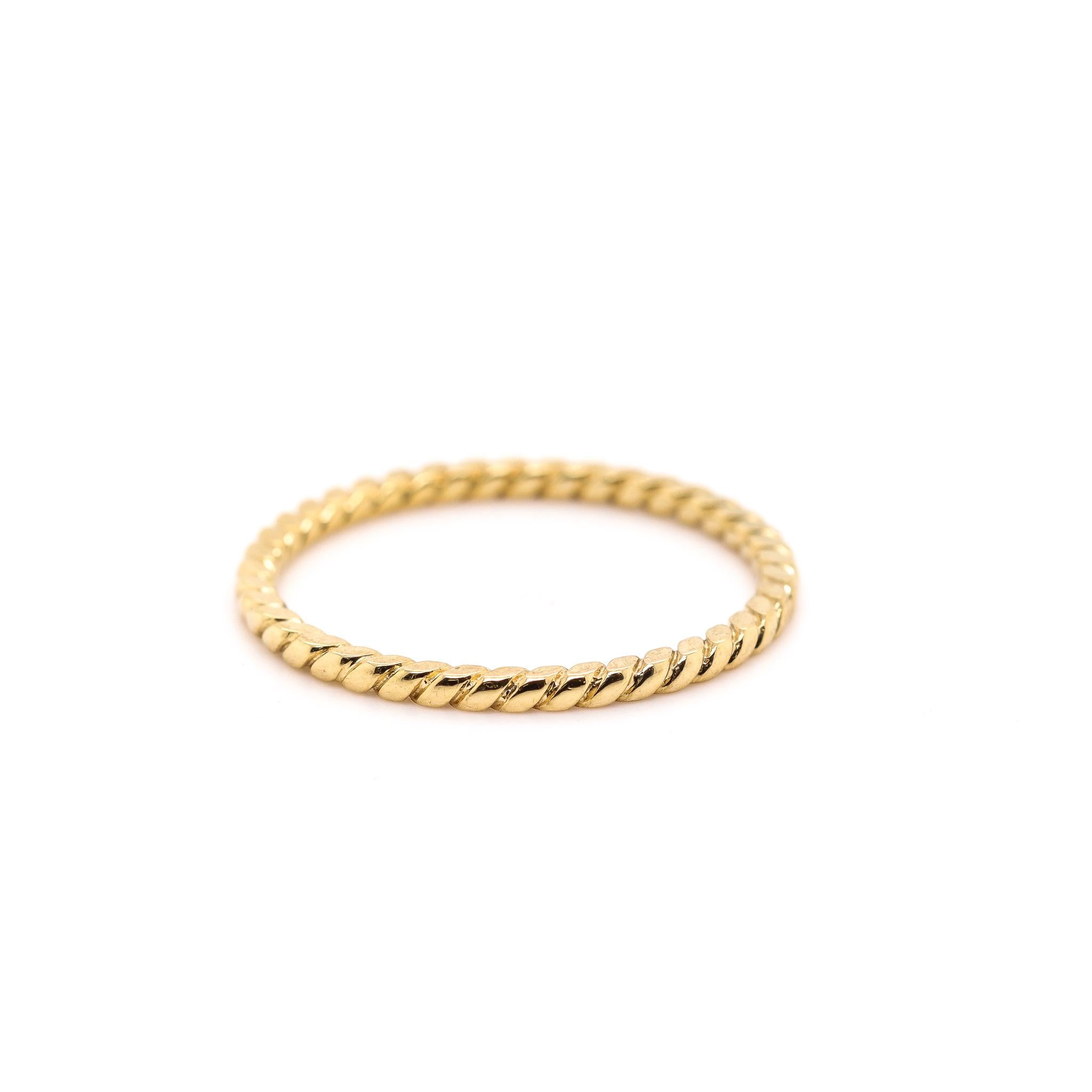 14K Yellow Gold Ladies Band For Sale 1