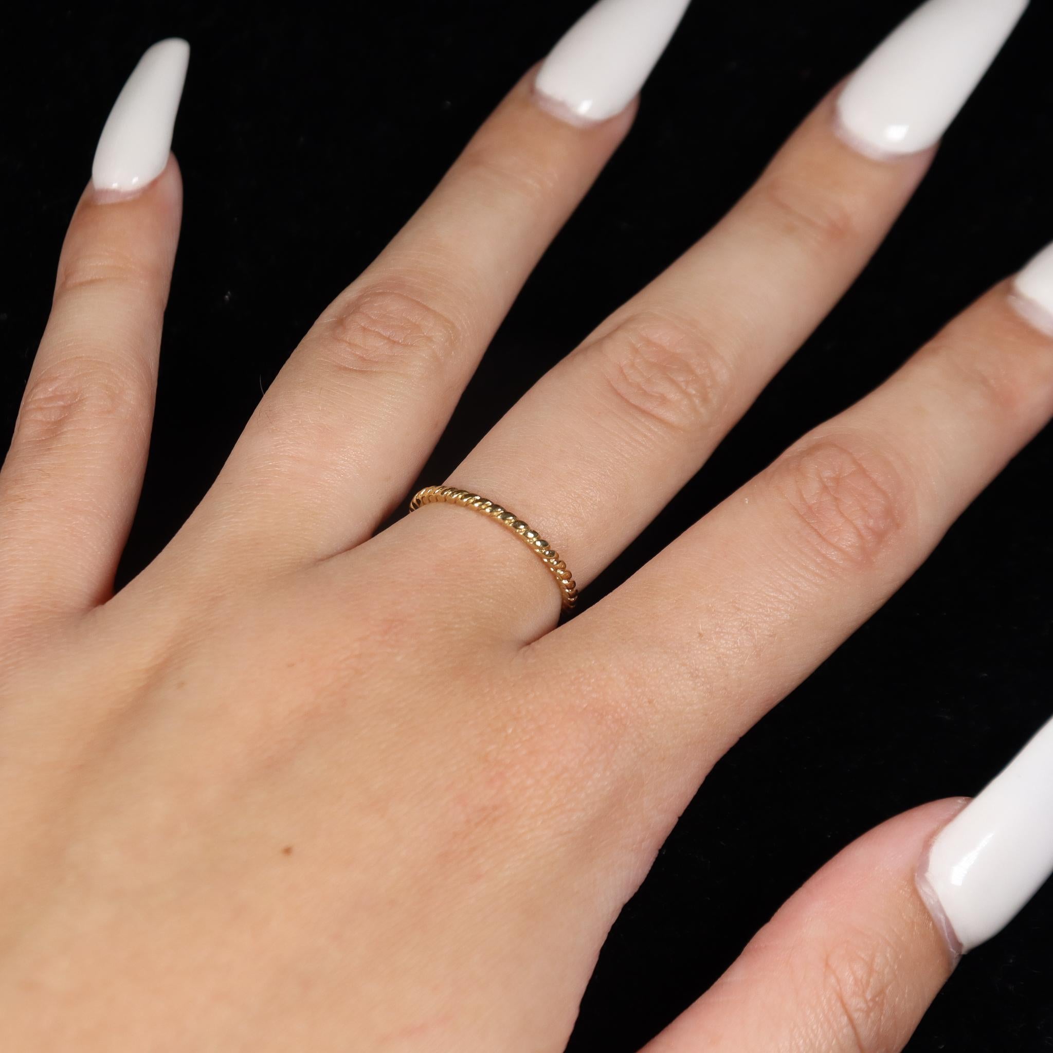 14K Yellow Gold Ladies Band For Sale 5