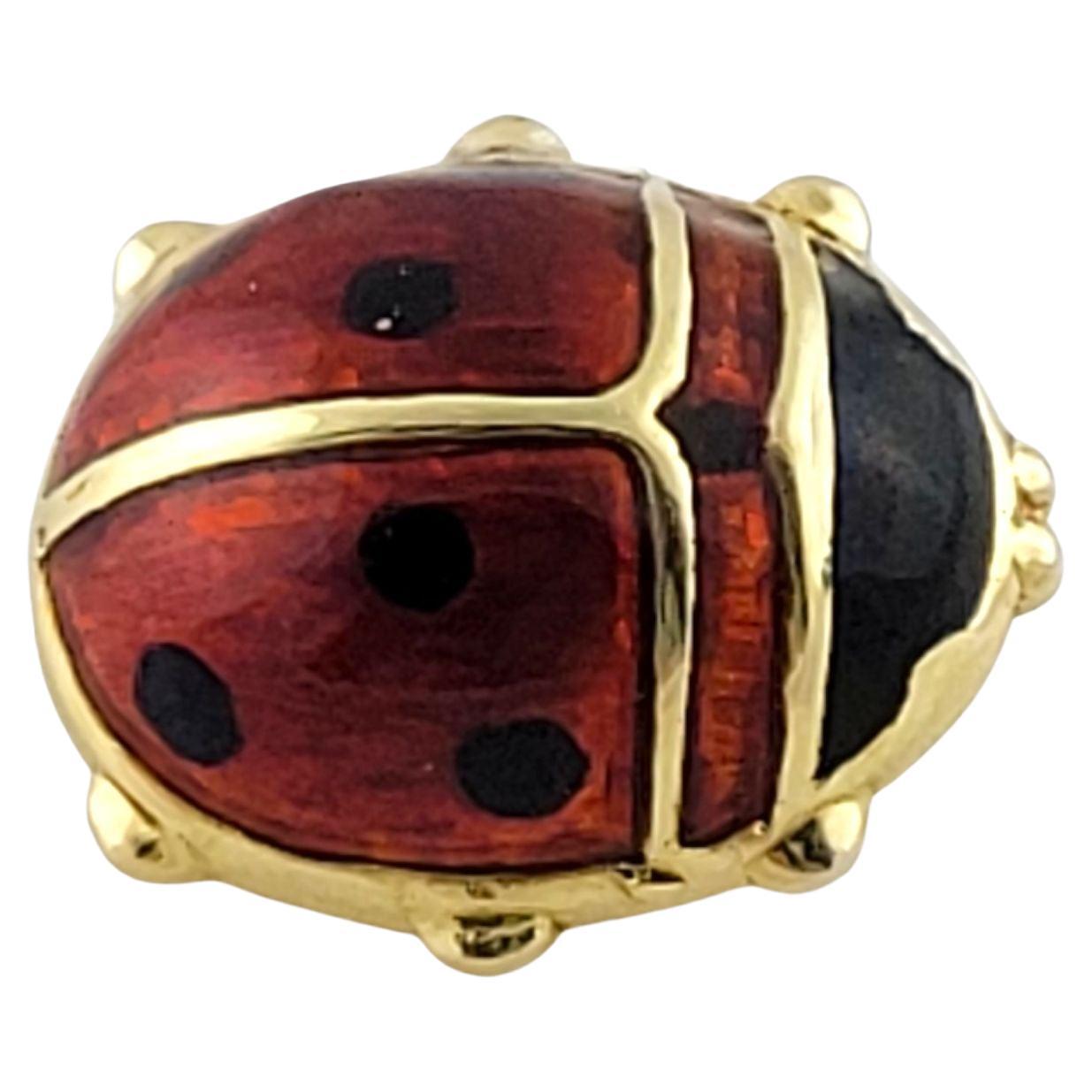 Antique Russian Ladybug Enamel Gold Stick Pin at 1stDibs ladybug in