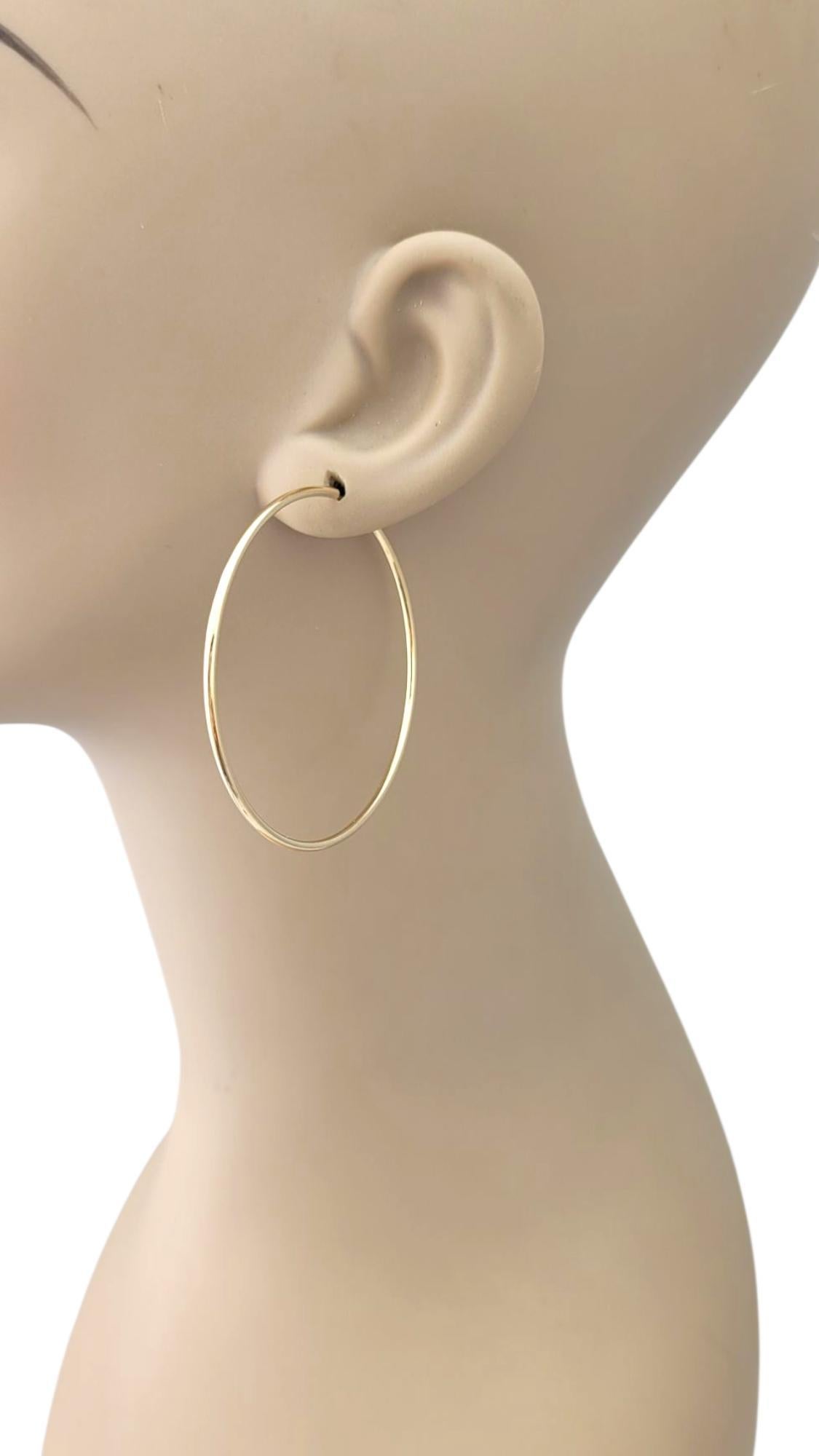 Boucles d'oreilles en or jaune 14K #21716 en vente 1
