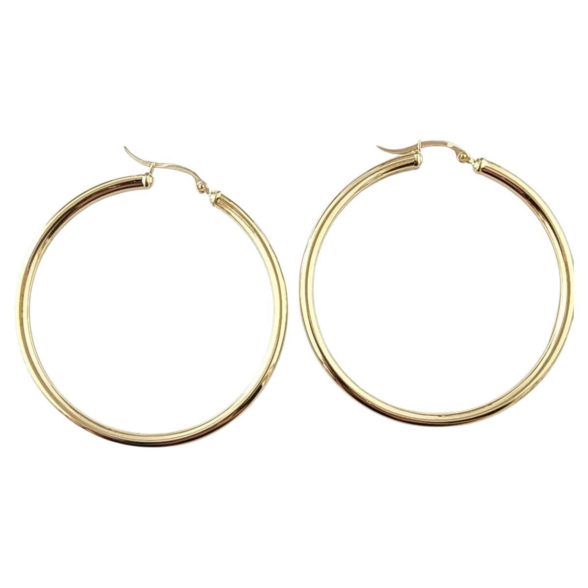 Boucles d'oreilles en or jaune 14k #23093