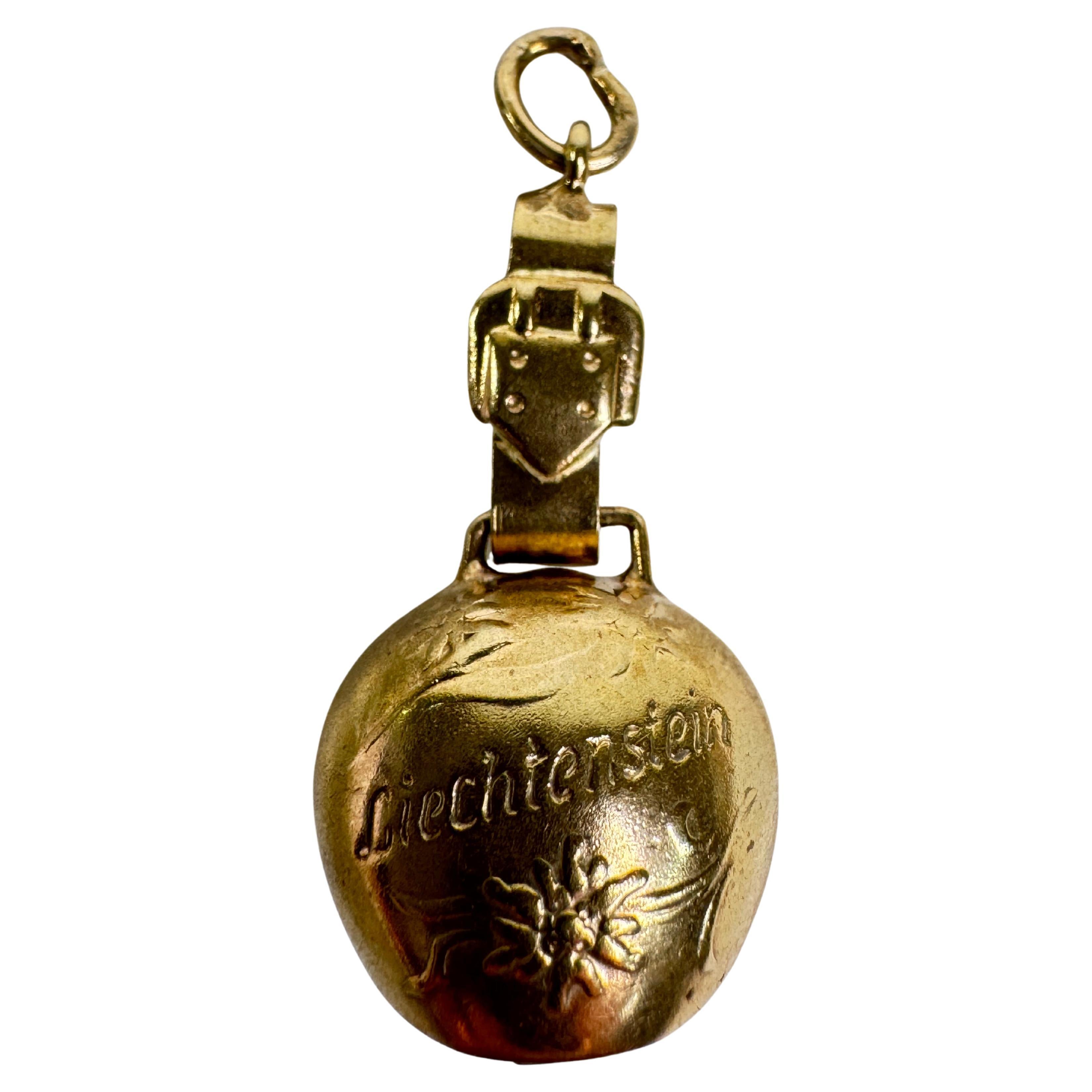 14K Yellow Gold Lichtenstein Bell