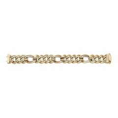 14 Karat Yellow Gold Link Bracelet