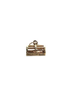14K Yellow Gold Lobster Cage Charm #22865