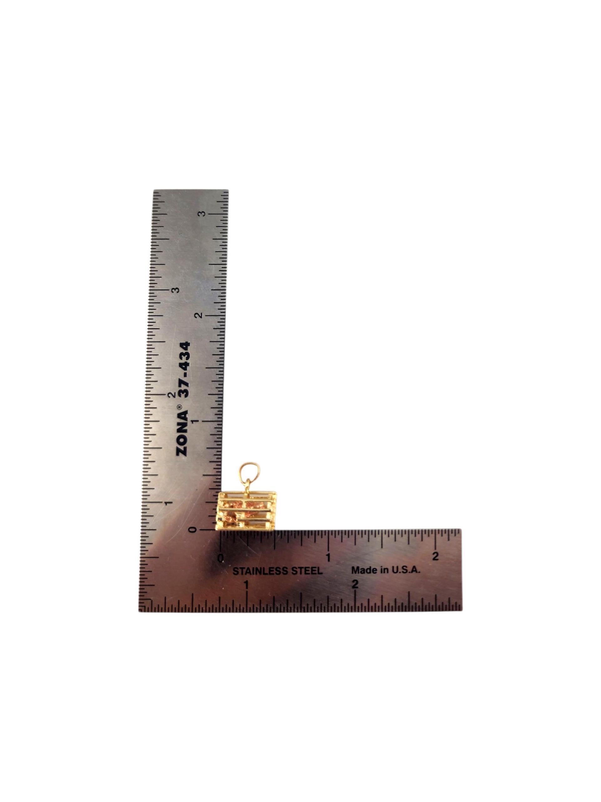Charm trappola per aragoste in oro giallo 14K #21991 in vendita 4
