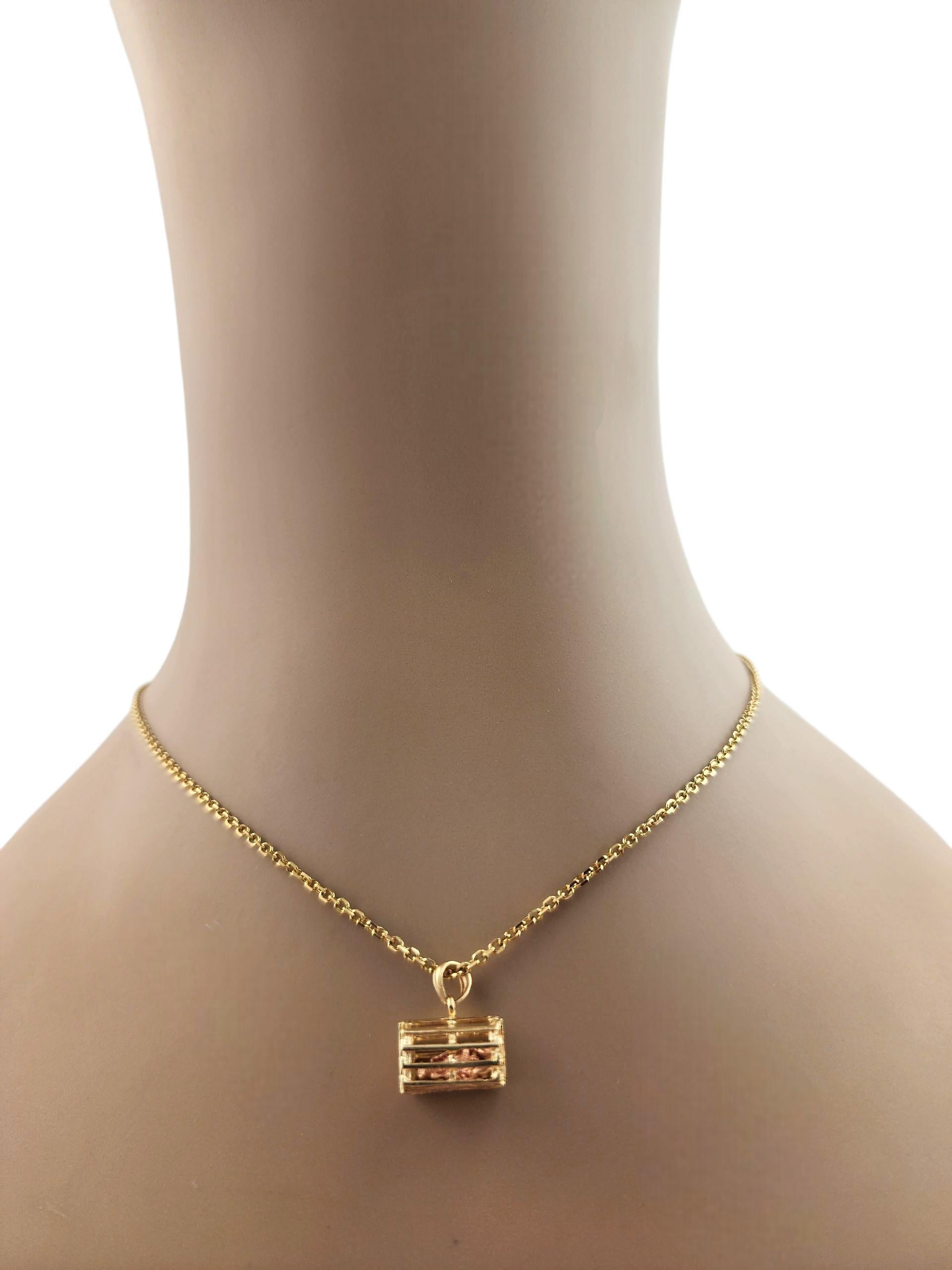 Charm trappola per aragoste in oro giallo 14K #21991 in vendita 5