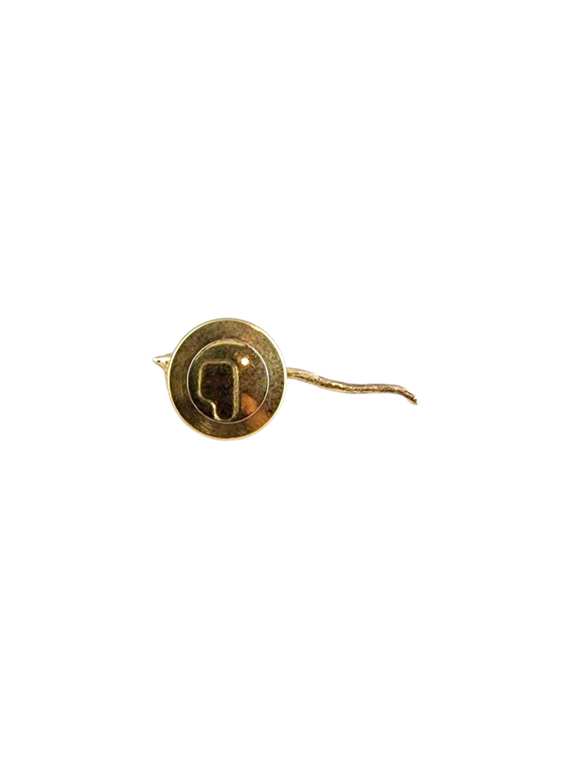 Donna Cravatta per topi a coda lunga in oro giallo 14K #22514 in vendita