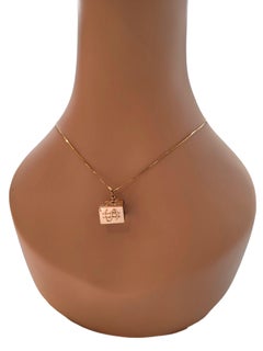 14k Yellow Gold Mad Money Box Charm