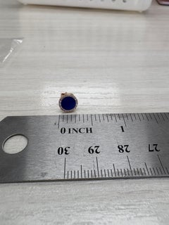 Boucles d'oreilles en or jaune 14K avec malachite et diamant