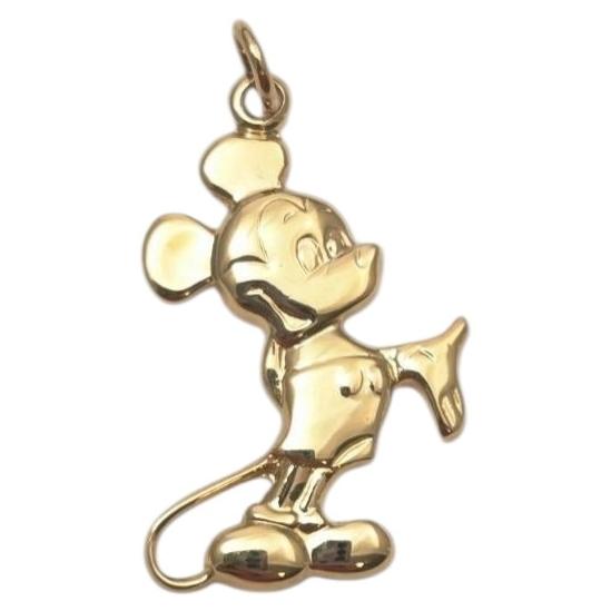 Charm di Topolino in oro giallo 14K #25190 in vendita
