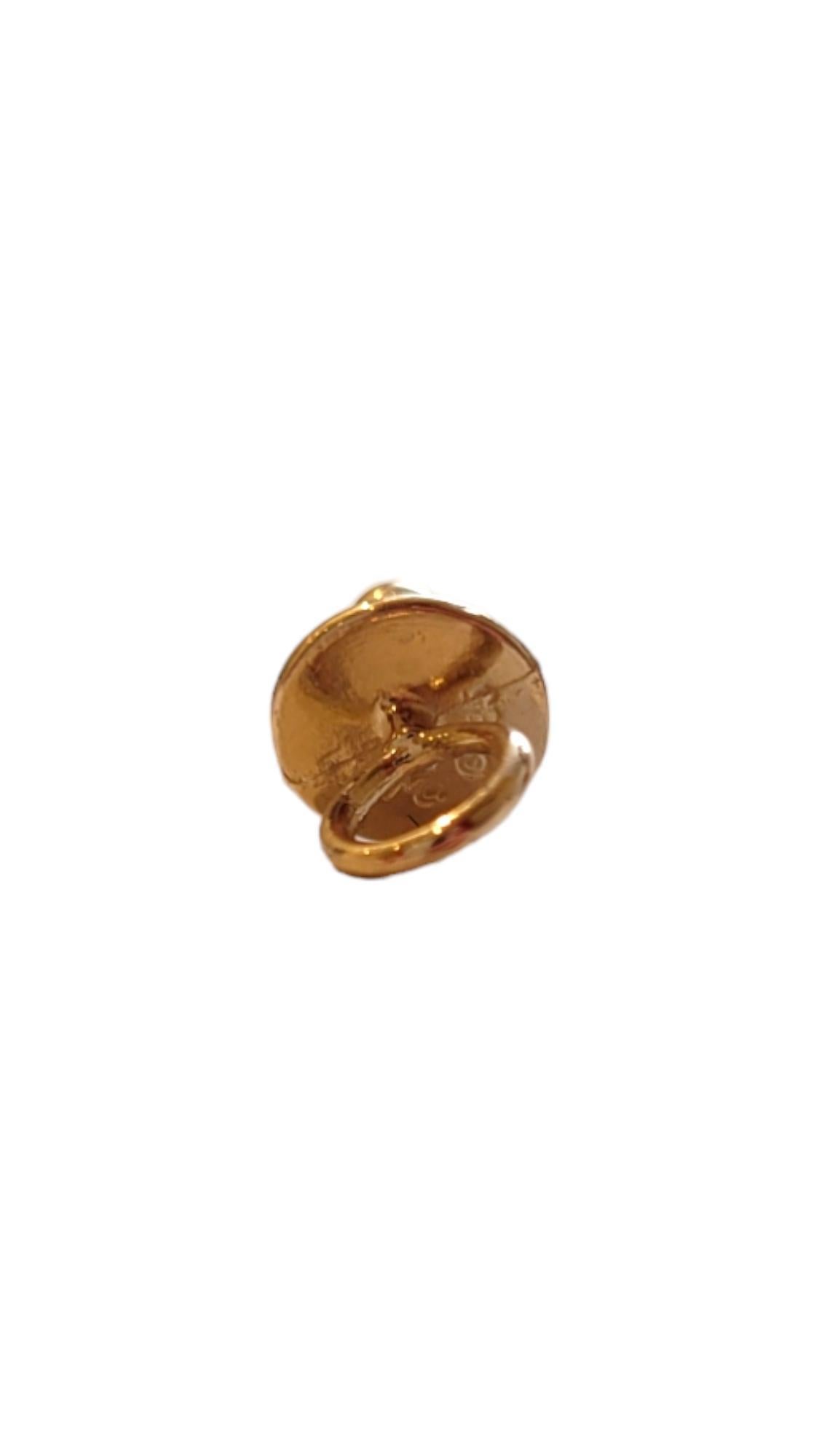 Breloque mini sucette en or jaune 14K #18447 Pour femmes en vente