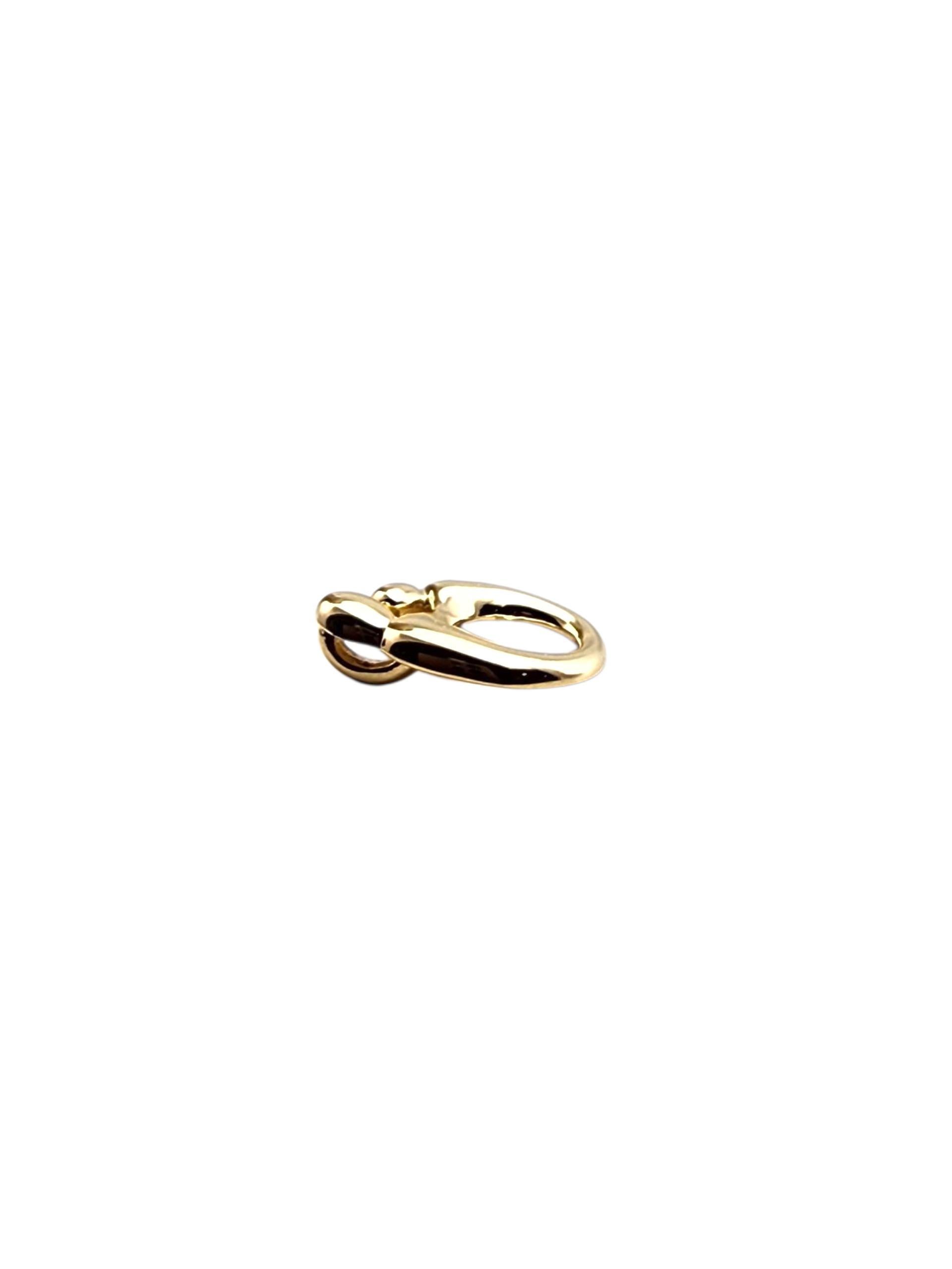 Ciondolo Madre e Bambino in oro giallo 14K #22378 in vendita 2