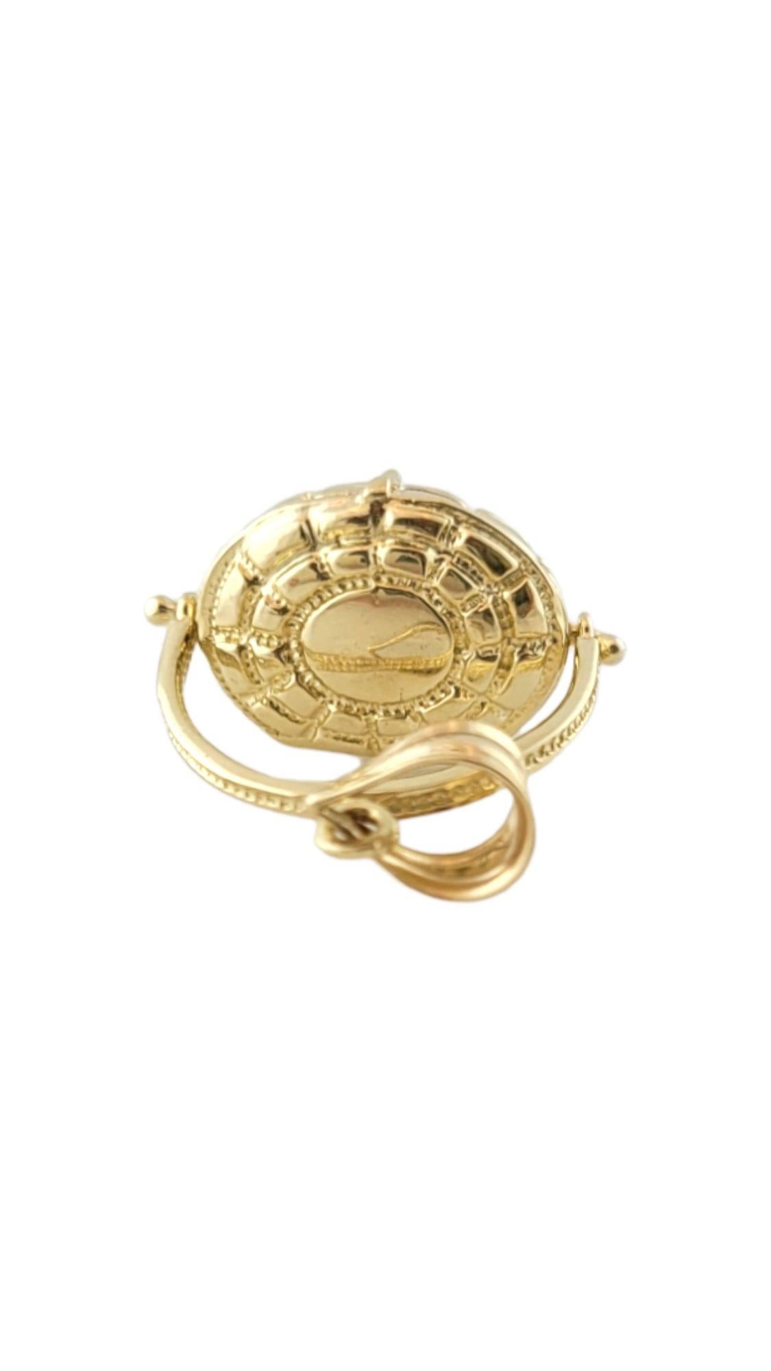 14K Yellow Gold Nantucket Basket Charm 3