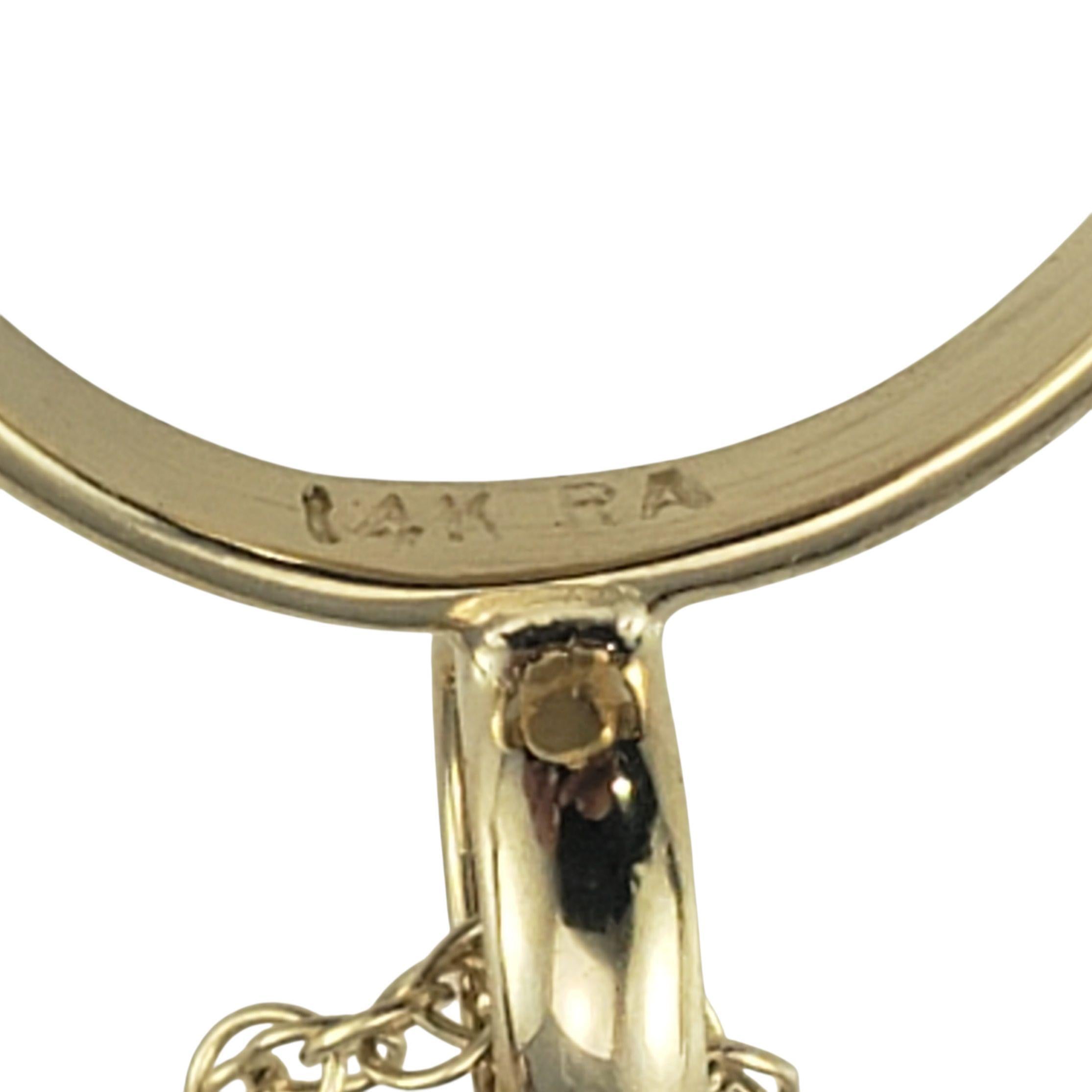Collier à pendentif panier Nantucket en or jaune 14K #23411 en vente 4