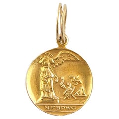 14K Yellow Gold National Federation Business Pro Women's Club Charm #14540