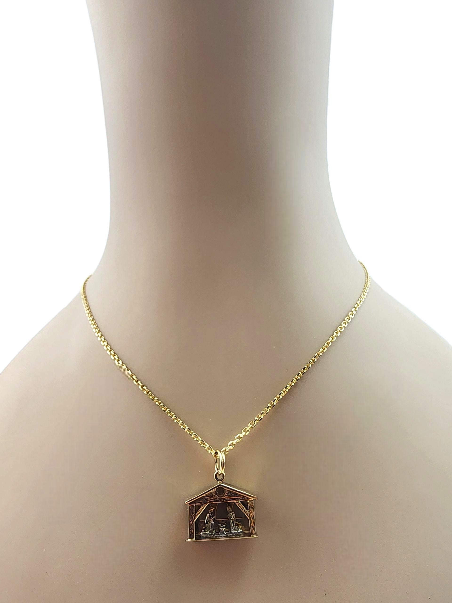 Charm della Natività in oro giallo 14K #22359 in vendita 3