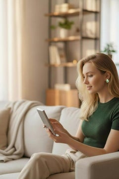 14K Yellow Gold Jadeite Stud Earrings, Late 20th Century, Hong Kong