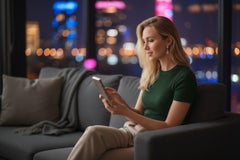 14K Yellow Gold Natural Pink Topaz and Diamond Long Drop Earrings