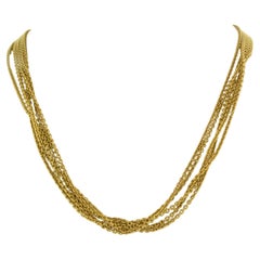 14k yellow gold necklace – 14.5 grams – 40 cm long