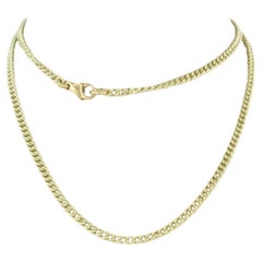 14k yellow gold necklace - 45 cm long - 8.7 gram