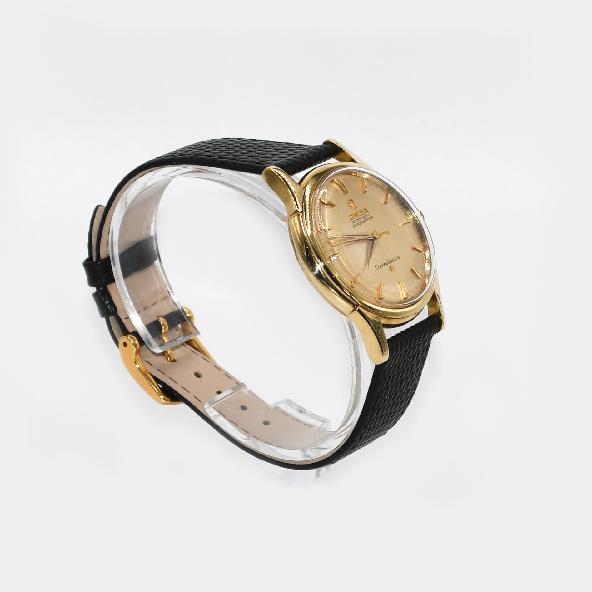 14K Gelbgold Omega, Automatik-Konstellationsgehäuse, 35.8gr 1