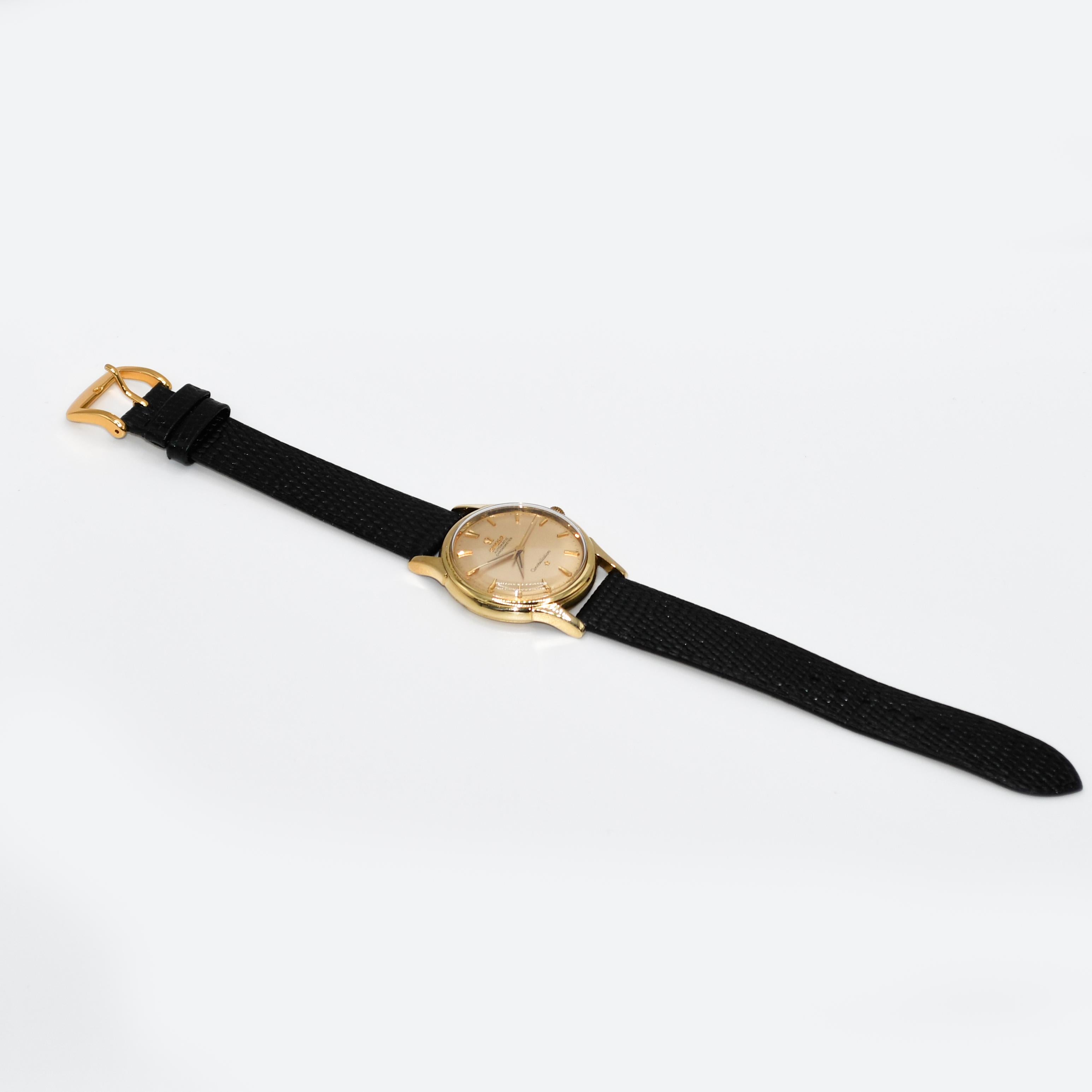 14K Gelbgold Omega, Automatik-Konstellationsgehäuse, 35.8gr 3