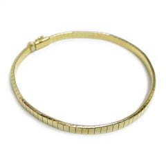 14K Yellow Gold Omega Bracelet