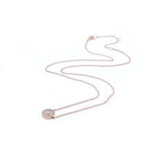 14 Karat Yellow Gold Opal and Diamond Necklace