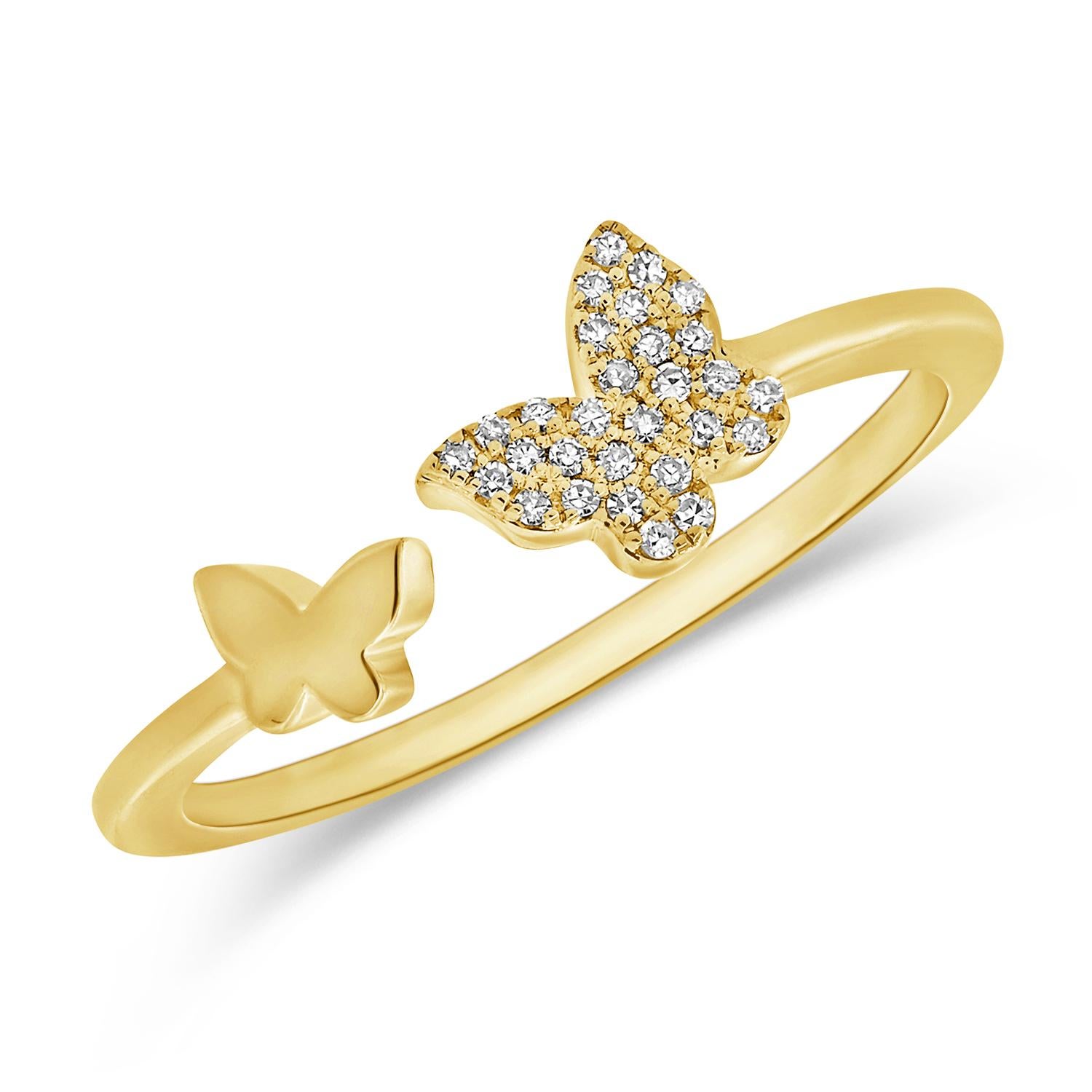 butterfly ring prada