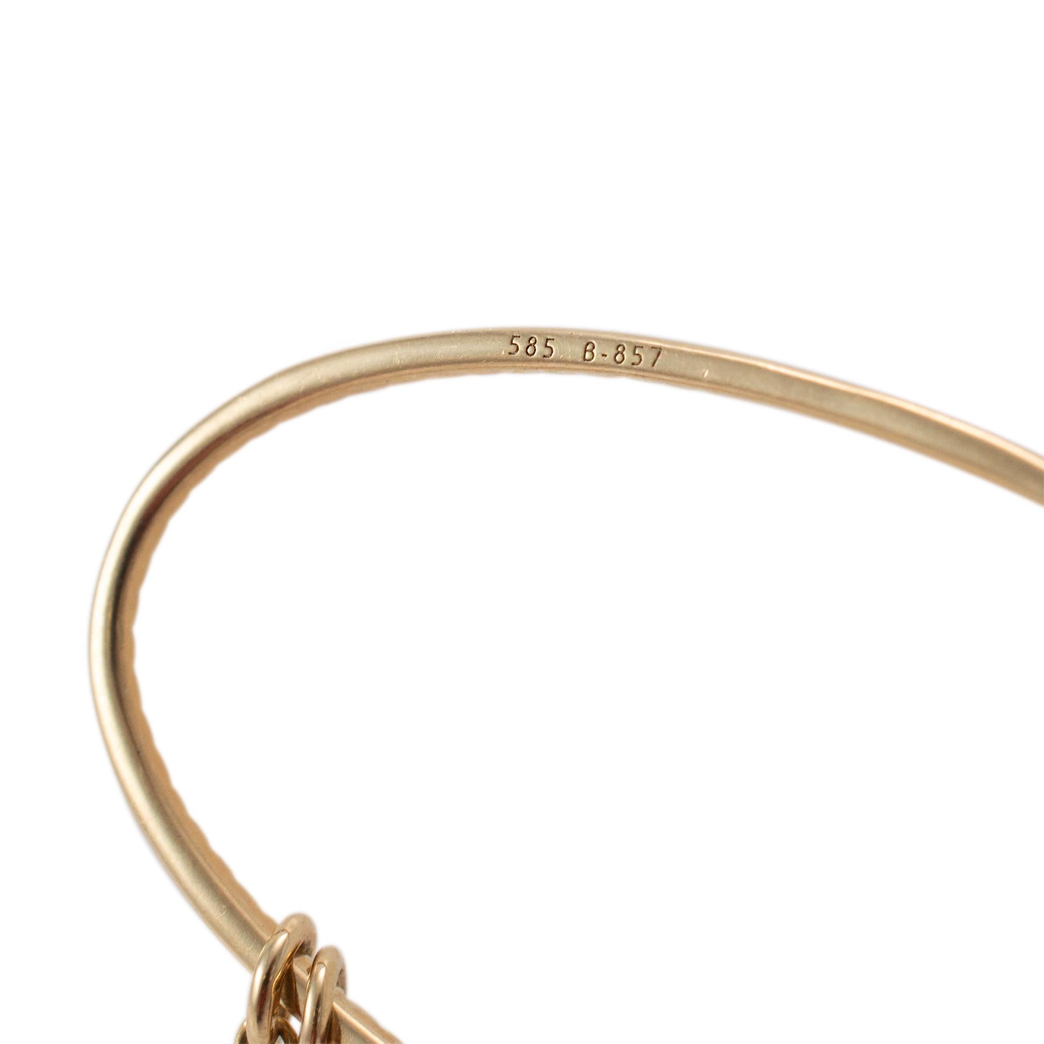 Women's 14K Yellow Gold Oval Ellipse Pave Diamond Pendant Necklace