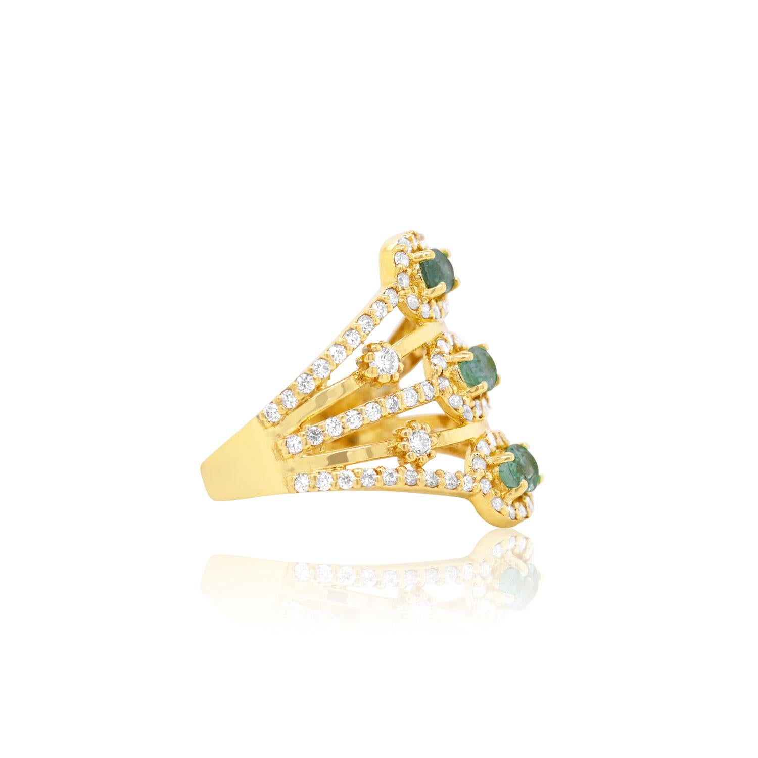 14K Weißgold

0,60 Karat Gesamtgewicht der ovalen Paraiba-Turmaline 

0,90 Karat Gesamtgewicht der runden Brillanten 
Farbe: H-I / Klarheit: SI 


In diesem atemberaubenden Schmuckstück trifft feines, einzigartiges Kunsthandwerk auf unglaubliche