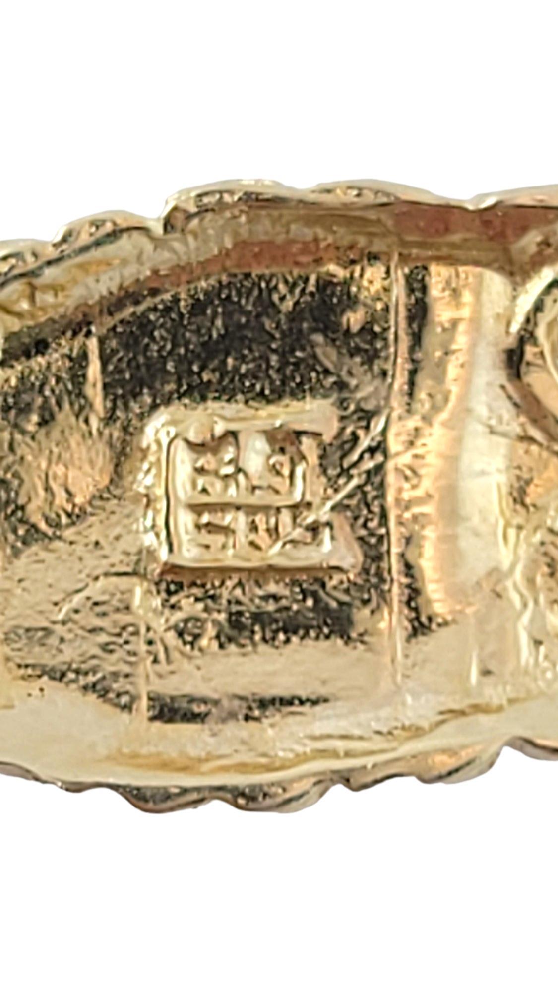 Pendentif hibou en or jaune 14 carats n° 17342 Pour femmes en vente