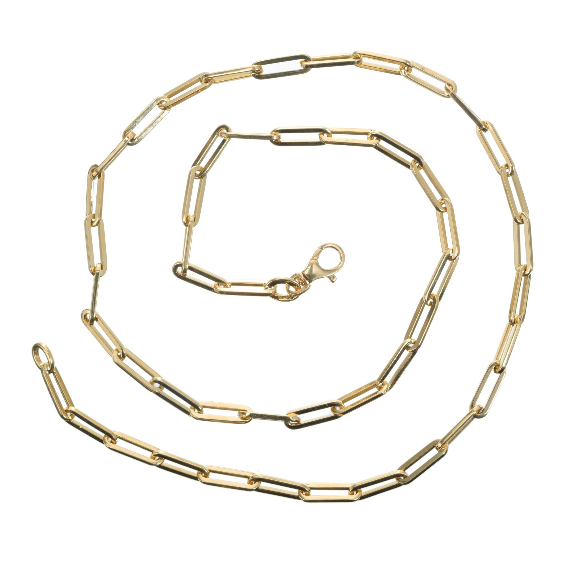 paper clip necklace