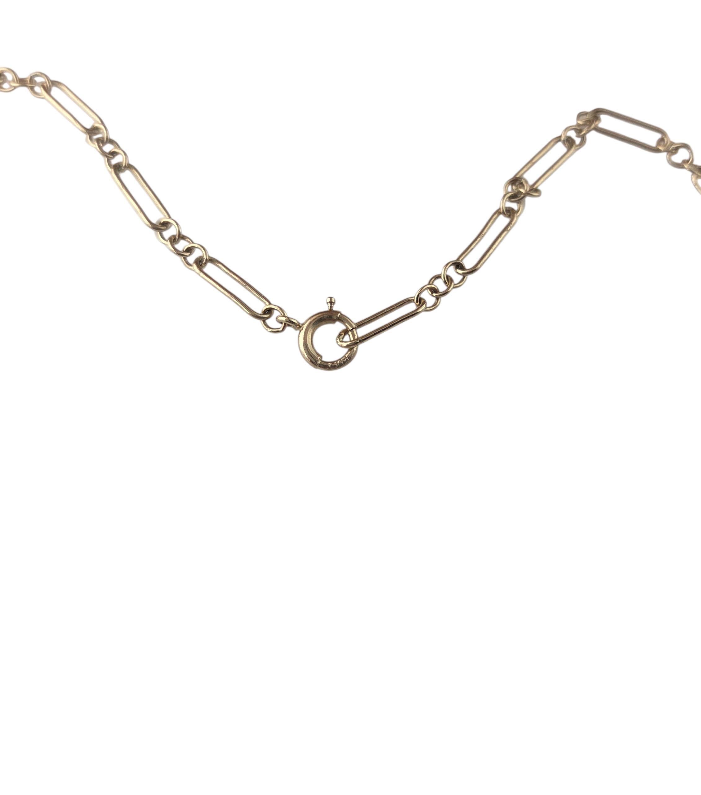 Contemporain Collier de trombones en or jaune 14K 27