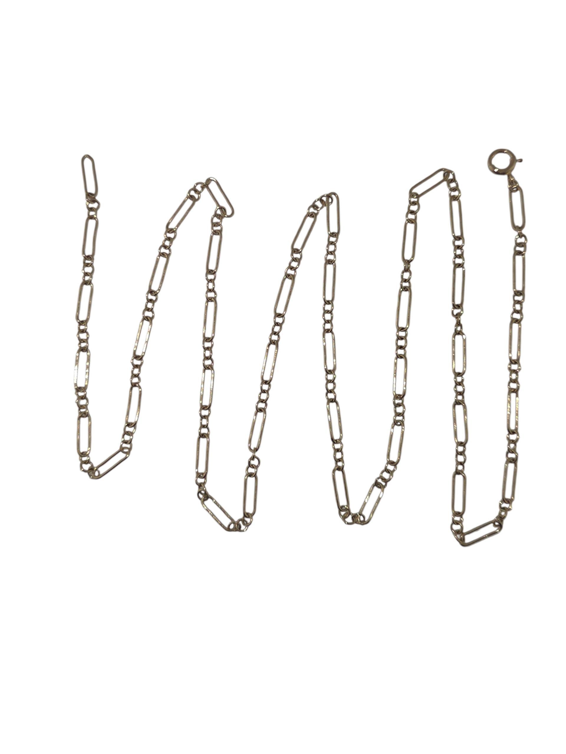 Collier de trombones en or jaune 14K 27