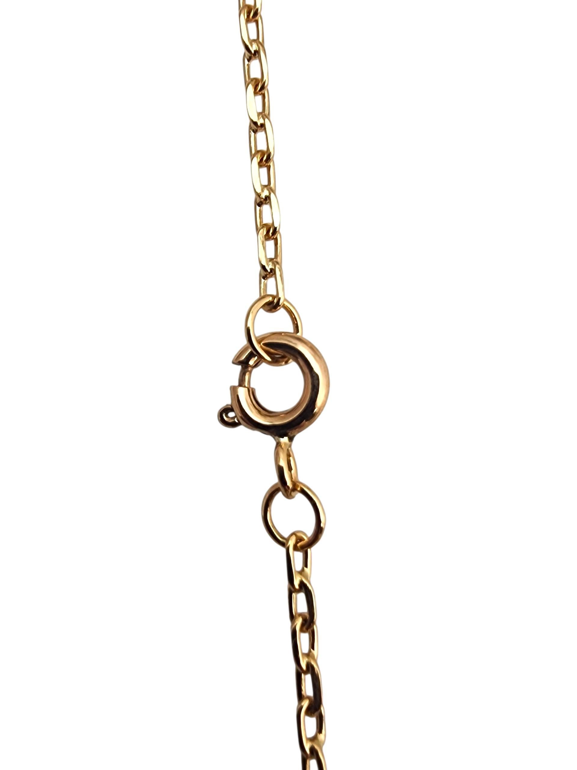 14K Yellow Gold Pearl Bracelet #22884 For Sale 3