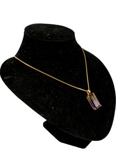 14K Yellow Gold Pendant with Ametrine