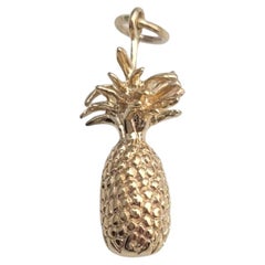 14K Yellow Gold Pineapple Charm #21076