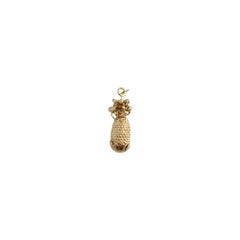14K Yellow Gold Pineapple Charm