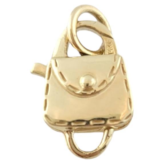 14K Yellow Gold Purse Charm #16218