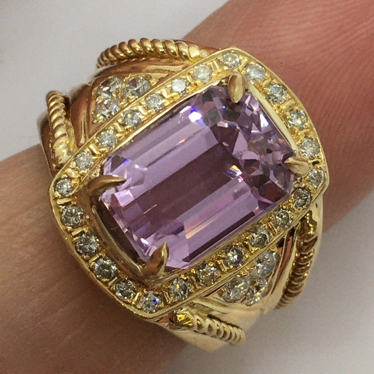 Kunzite Brésilienne 5,90 Ct - Belle Pierre Rose Ovale, Clarté VS1 - Neuf Sans Emballage