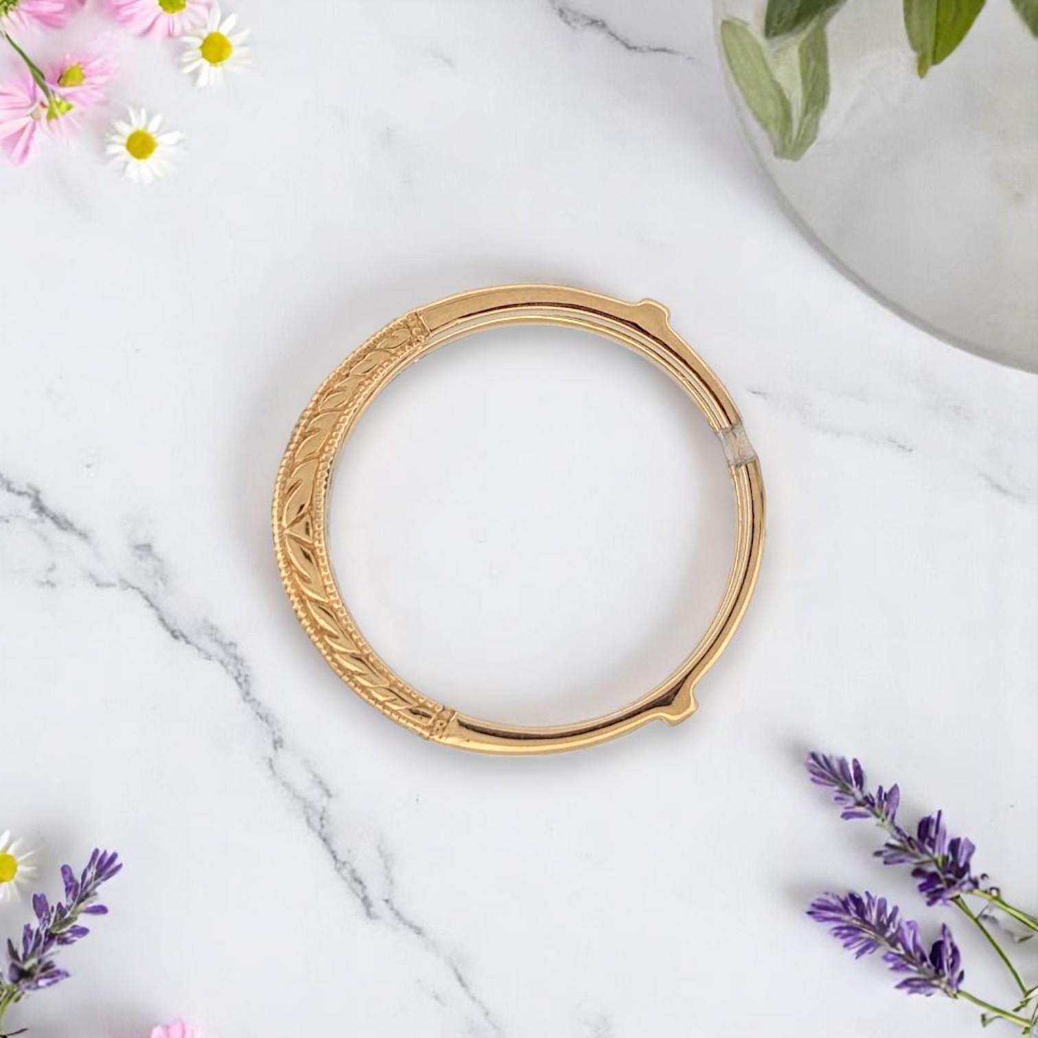 Modern Ophelia  14K Yellow Gold Ring Wrap  .25 CTW Natural Round Diamonds  Size 7 For Sale