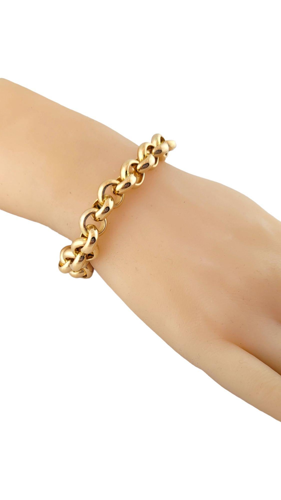 Women's 14K Yellow Gold Rolo Link Bracelet