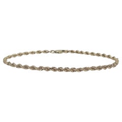 14K Yellow Gold Rope Bracelet
