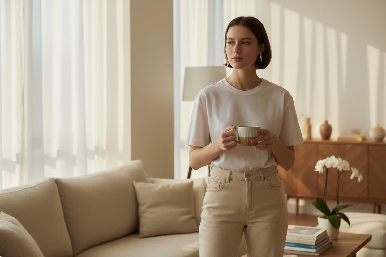 Scolpiti in oro giallo 14 carati, questi orecchini con perno presentano una catena a spirale che danza con la luce e il movimento. Con una lunghezza di circa 1,4