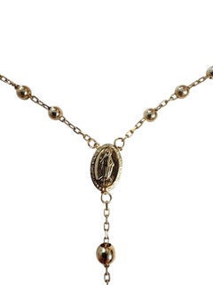 14K Yellow Gold Rosary Beads #25309