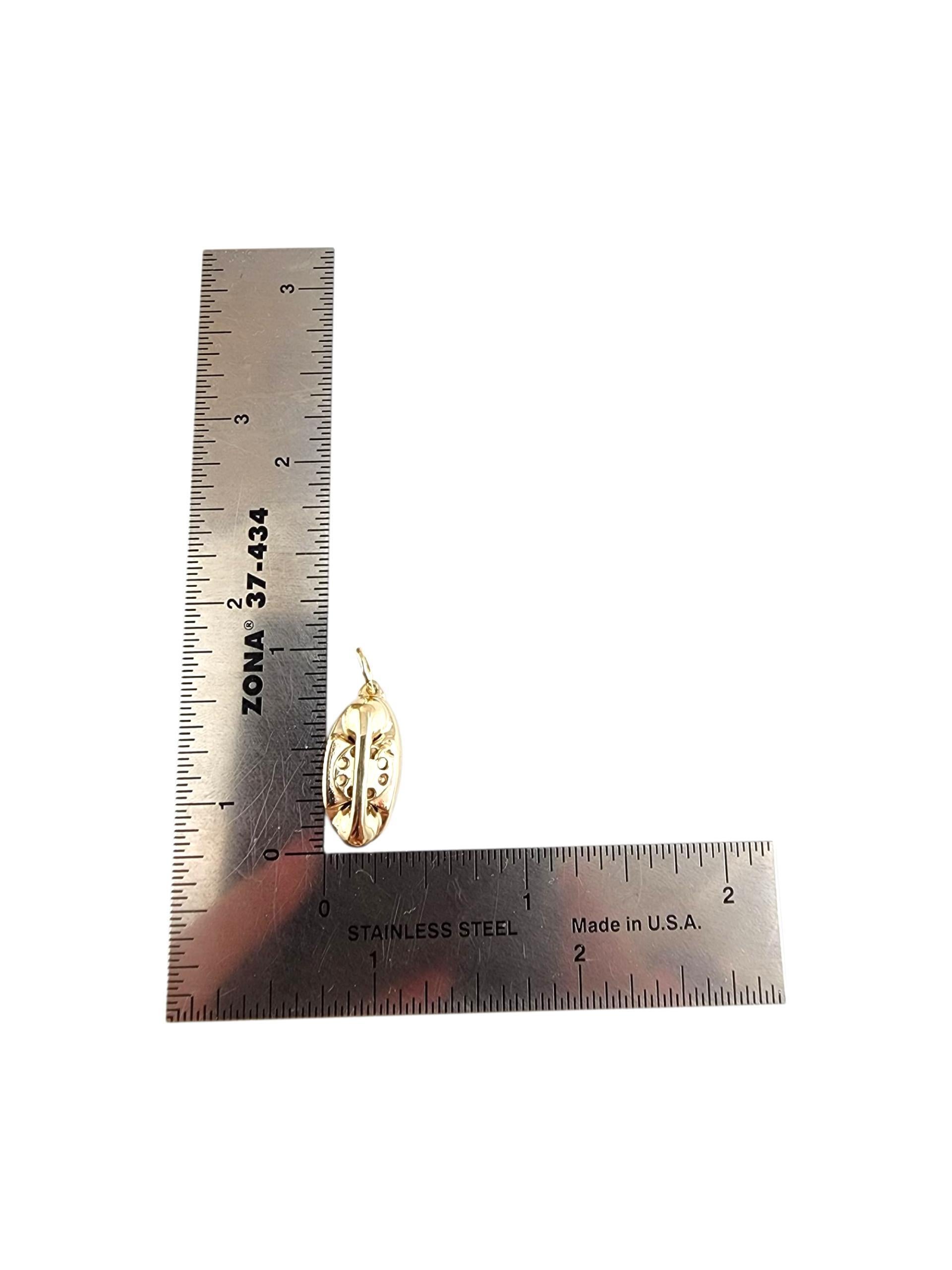 Charm per telefono rotante in oro giallo 14K #22510 in vendita 2