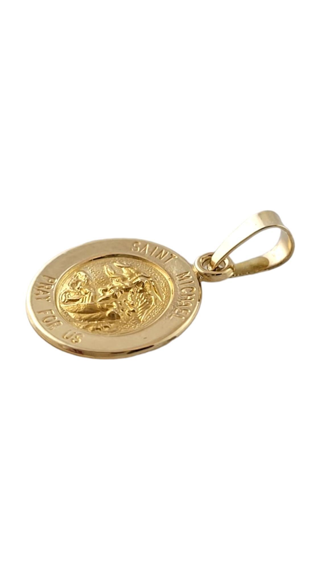 14K Yellow Gold Saint Michael Pray for Us Charm

This beautiful Saint Michael Pray for Us charm was crafted with meticulous detail from 14K yellow gold to make the perfect charm!

Size: 14.58mm X 11.84mm X 0.84mm
Length w/ bail: 19.08mm

Weight: