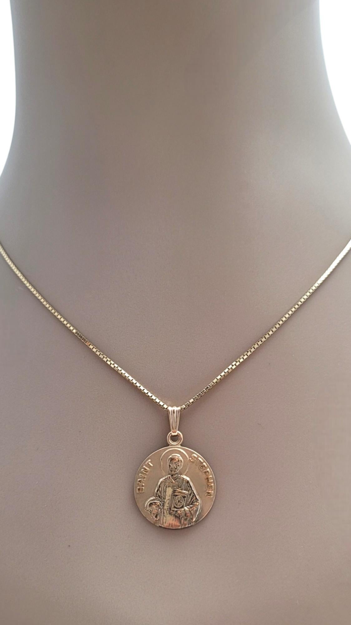 Medaglione di Stephens in oro giallo 14K #19828 in vendita 3